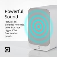 Q Acoustics 3030i - Boekenplank Speaker - Wit - thumbnail
