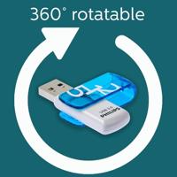 Philips USB 3.0 512GB Vivid Edition Blue - thumbnail