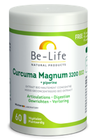 Be-Life Curcuma Magnum 3200 Bio 60 Capsules - thumbnail