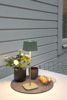Konstsmide 7814-630 Capri LED-accutafellamp Groen-grijs - thumbnail