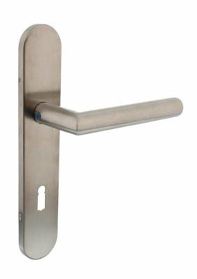 Intersteel Strakke deurklinkHoek 90 sleutelgat 72mm RVS - 0035.129726