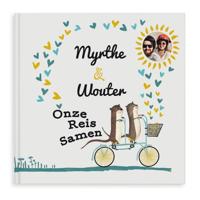 Gepersonaliseerd boek - Onze Reis Samen - Hardcover - thumbnail