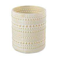 Countryfield theelichthouder nelle m crème 10 cm | 24 stuks - thumbnail