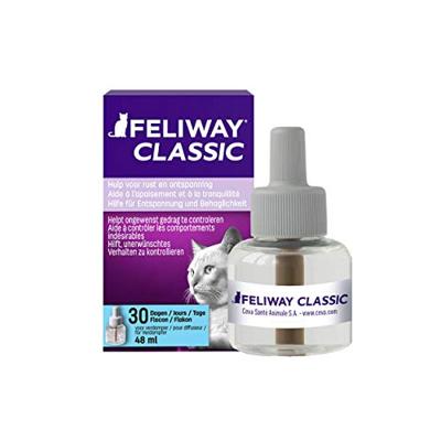 Feliway Classic Verdamper voor de kat 1 Navulling Feliway Classic Verdamper voor de kat 1 Navulling