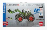 Siku Control op afstand bestuurbare Fendt 933 Vario tractor met voorlader en Bluetooth App besturing - thumbnail