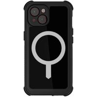 Ghostek Nautical Waterproof MagSafe Case + Belt Swivel Holster Apple iPhone 15 Black - thumbnail