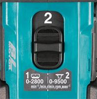 Makita DPV300RTJ | Accu Polijst/poetsmachine | 80 mm | 18V | Set | 9,0 Ah Li-Ion - thumbnail