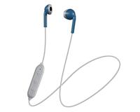 JVC, Draadloze oordopjes in retrokleuren voor fashionista's, HA-F19BT-AHE (blauw) - thumbnail