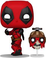 Deadpool & Wolverine Funko Pop Vinyl: Deadpool with Headpool - thumbnail
