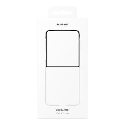 Samsung Clear Case voor Samsung Galaxy Z Flip7 5G Telefoonhoesje Transparant