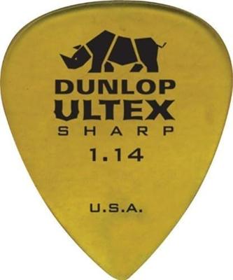 Dunlop Ultex Sharp 1.14 mm plectrum