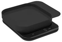 Rosti - Mensura - Keukenweegschaal zwart - thumbnail