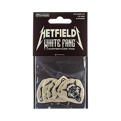 Dunlop PH122P100 Hetfield's White Fang 1.0 mm (6 stuks) Dunlop PH122P100 Hetfield's White Fang 1.0 mm (6 stuks)