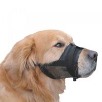 Nobby Verstelbare nylon muilkorf voor honden, zwart, 3, maat L - thumbnail