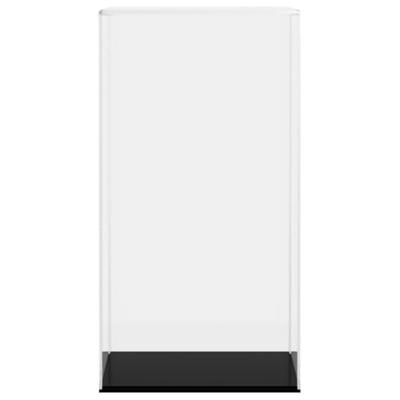 VidaXL Vitrine transparant 20x20x38 cm acryl