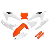 UFO PLAST kappenset trim kit ufo ktm oem or/wt/bk - thumbnail