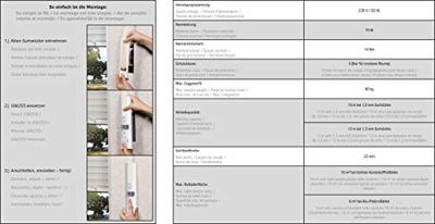 Superrollo Professional SR10255 GW255 Elektrische bandopwinder Trekkracht (max.) 60 kg Inbouw (in muur)