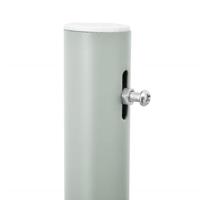 Tuinscherm uittrekbaar 160x600 cm crme - thumbnail