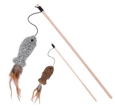 Nobleza Kattenhengel - Pluche speeltje - 40 cm