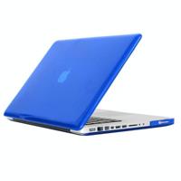 MacBook Pro 15.4 inch Kristal structuur hard Kunststof Hoesje / Case (blauw) - thumbnail
