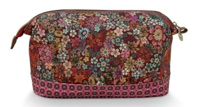 Pip Studio Pip Studio Cooper Cosmetic Purse Large Tutti i Fiori Pink 26x18x12cm