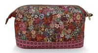 Pip Studio Pip Studio Cooper Cosmetic Purse Large Tutti i Fiori Pink 26x18x12cm - thumbnail