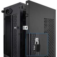 ATX Mini tower Behuizingmet voeding TooQ TQC-3005U3 Slim USB 3.0 Zwart 500 W - thumbnail