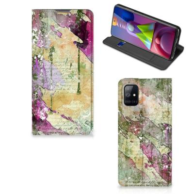 Bookcase Samsung Galaxy M51 Letter Painting Bookcase Samsung Galaxy M51 Letter Painting