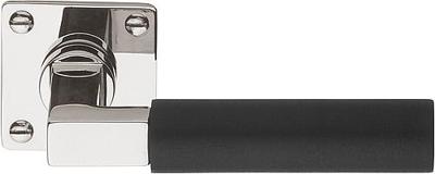 Formani TIMELESS 1930MRV45 deurkruk ongeveerd op rozet - glans nikkel/ebbenhout