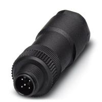 Phoenix Contact 1662285 Sensor/actuator connector, niet geassembleerd M12 Aantal polen (sensoren): 5 Stekker, recht 1 stuk(s) - thumbnail
