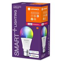 LEDVANCE 4058075729049 LED-lamp Energielabel F (A - G) B22d Ballon 9 W = 60 W Warmwit tot koudwit, RGBW (Ø x h) 60 mm x 60 mm 1 stuk(s) - thumbnail