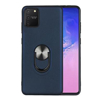 Voor Galaxy S10 Lite & A91 & M80s 360 Rotary Multifunctionele Stent PC+TPU Case met Magnetic Invisible Holder(Navy Blue) Voor Galaxy S10 Lite & A91 & M80s 360 Rotary Multifunctionele Stent PC+TPU Case met Magnetic Invisible Holder(Navy Blue)