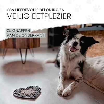 Eat Slow Live Longer Lick Mat Lovely Grey