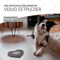 Eat Slow Live Longer Lick Mat Lovely Grey - thumbnail