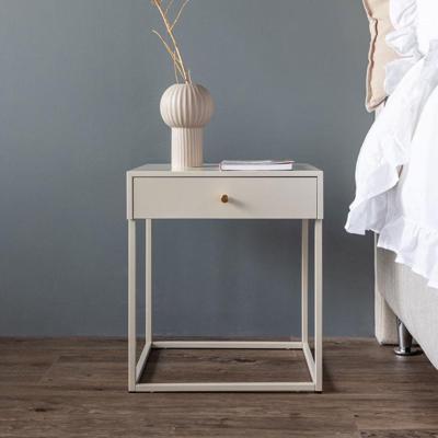 Nohr Nachtkastje 'Shaune' Met 1 lade, kleur Beige