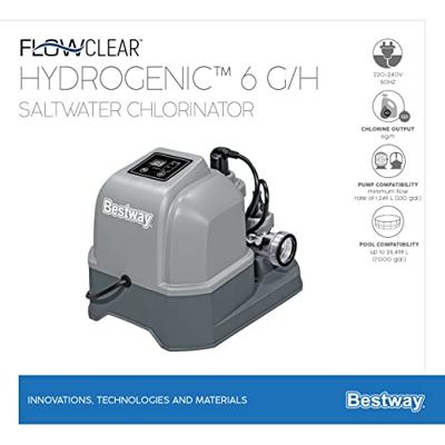 Bestway zoutwatersysteem (max 22.712 liter) Bestway zoutwatersysteem (max 22.712 liter)