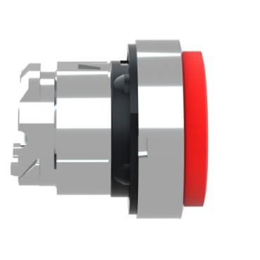 Schneider Electric ZB4BL432 ZB4BL432 Terugstelbaar (Ø) 22 mm O Chroom, Rood 1 stuk(s)