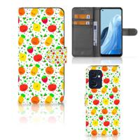 OPPO Find X5 Lite | Reno 7 5G | Book Cover | Fruits - thumbnail