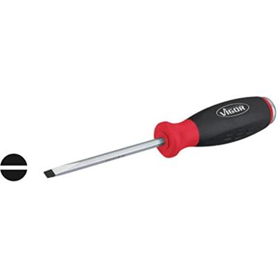 Vigor V3598 Platte schroevendraaier Koplengte: 100 mm Vigor V3598 Platte schroevendraaier Koplengte: 100 mm