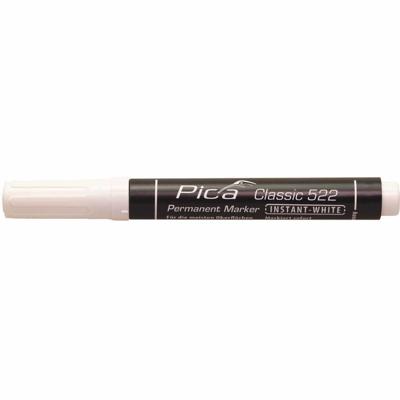 Pica Permanentmarker | wit | streepbreedte 1-4 mm | markeerstiften | 10 stuks - 522/52 - 522/52