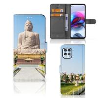 Motorola Moto G100 | Flip Cover | Boeddha - thumbnail