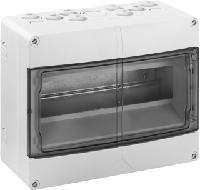 Spelsberg 73541201 AK 12 Distributiekast Opbouw (op muur) Aantal groepen: 12 Aantal rijen: 1 Inhoud: 1 stuk(s) - thumbnail