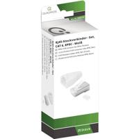 Quadrios RJ-45 connectorset CAT 6 1906C171 Stekker, recht Aantal polen (sensoren) 8P8C Wit 25 stuk(s) - thumbnail