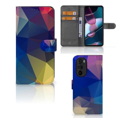 Motorola Edge 30 Pro | Book Case | Polygon Dark