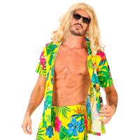 Zomer Partyblouse Toekan Volwassen - thumbnail