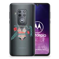 Motorola One Zoom Telefoonhoesje met Naam Boho Summer - thumbnail