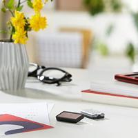 Colop stempelkussen rood, voor stempel P20, P20N, 20/1, blister van 2 stuks - thumbnail