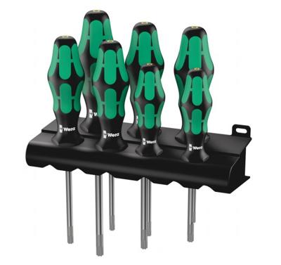 Wera 367/7 TORX HF-schroevendraaierset Kraftform Plus + Rek Wera 367/7 TORX HF-schroevendraaierset Kraftform Plus + Rek