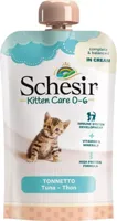Schesir kitten crème 0-6 maanden tonijn 150g - thumbnail