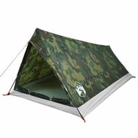 Tent 2-persoons waterdicht camouflage - thumbnail